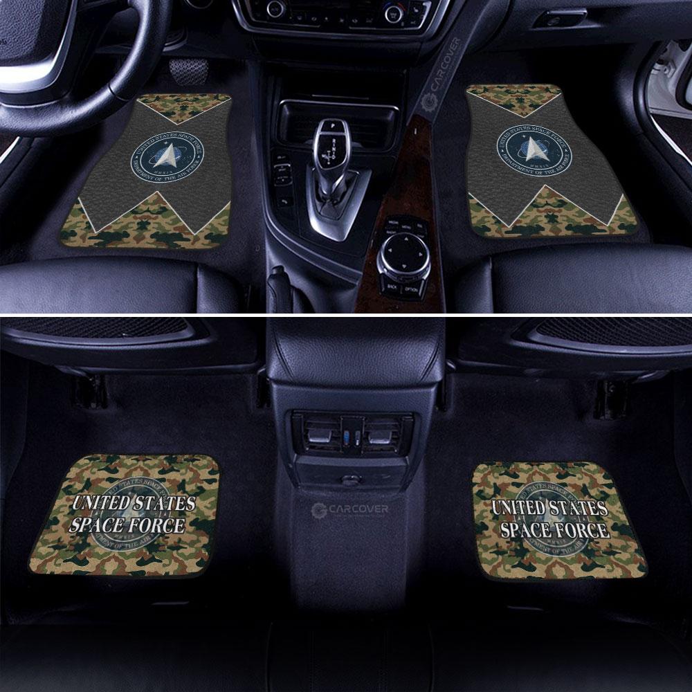 US Military Space Force Car Floor Mats Custom Car Accessories - Gearcarcover - 3