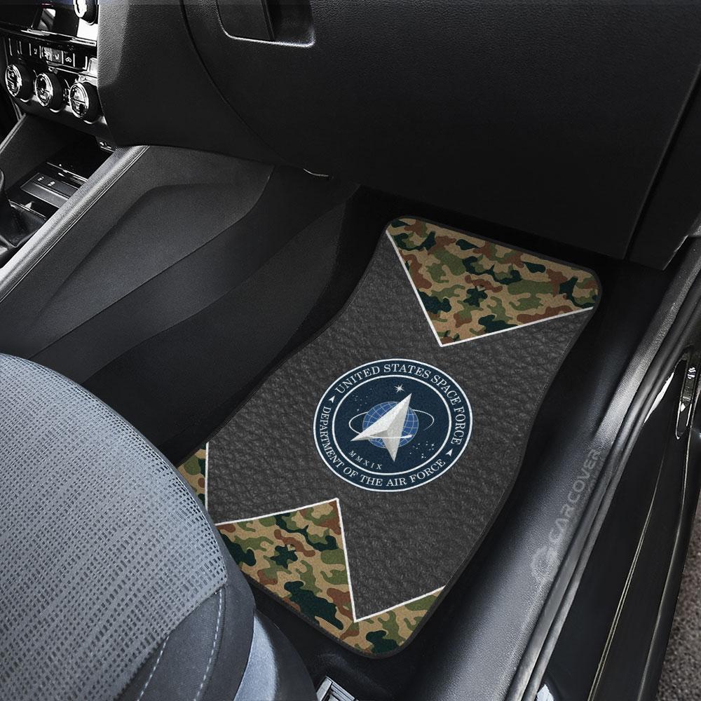US Military Space Force Car Floor Mats Custom Car Accessories - Gearcarcover - 4