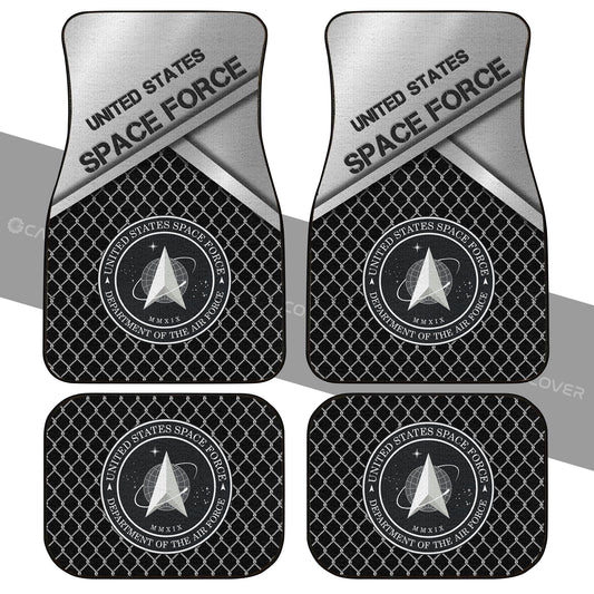 US Military Space Force Car Floor Mats Custom Car Interior Accessories - Gearcarcover - 2
