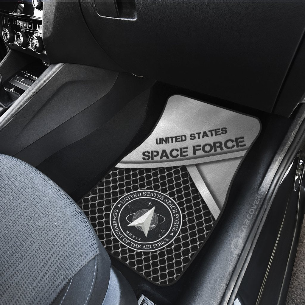 US Military Space Force Car Floor Mats Custom Car Interior Accessories - Gearcarcover - 4