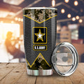 US Military Tumbler Cup Custom U.S Army Car Accessories - Gearcarcover - 1