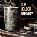 US Military Uniform Personalized Tumbler Stainless Steel Vacuum Insulated 20oz - Gearcarcover - 3