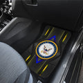 US Navy Car Floor Mats Custom Military Car Accessories Navy Gifts - Gearcarcover - 4