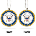 US Navy Ornament Custom Military Car Interior Accessories - Gearcarcover - 3