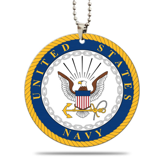 US Navy Ornament Custom Military Car Interior Accessories - Gearcarcover - 1