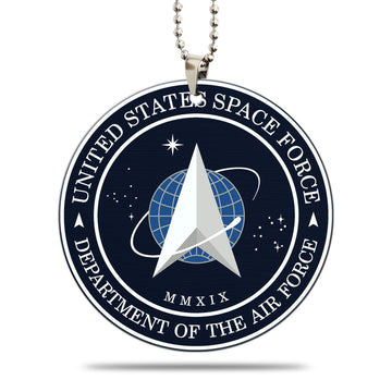 US Space Force Ornament Custom Military Car Interior Accessories - Gearcarcover - 1
