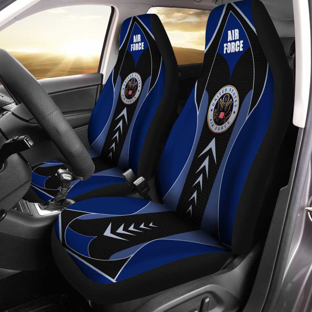 USAF Car Seat Covers Custom U.S. Air Force Car Interior Accessories - Gearcarcover - 2