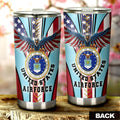 USAF Tumbler Cup Custom United States Air Force Car Accessories - Gearcarcover - 3