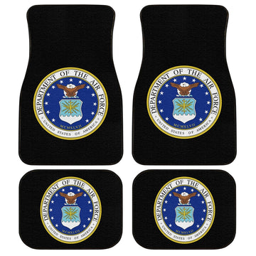 U.S Air Force Armorial Car Floor Mats Custom Car Accessories - Gearcarcover - 1