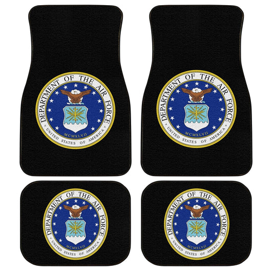 U.S Air Force Armorial Car Floor Mats Custom Car Accessories - Gearcarcover - 1