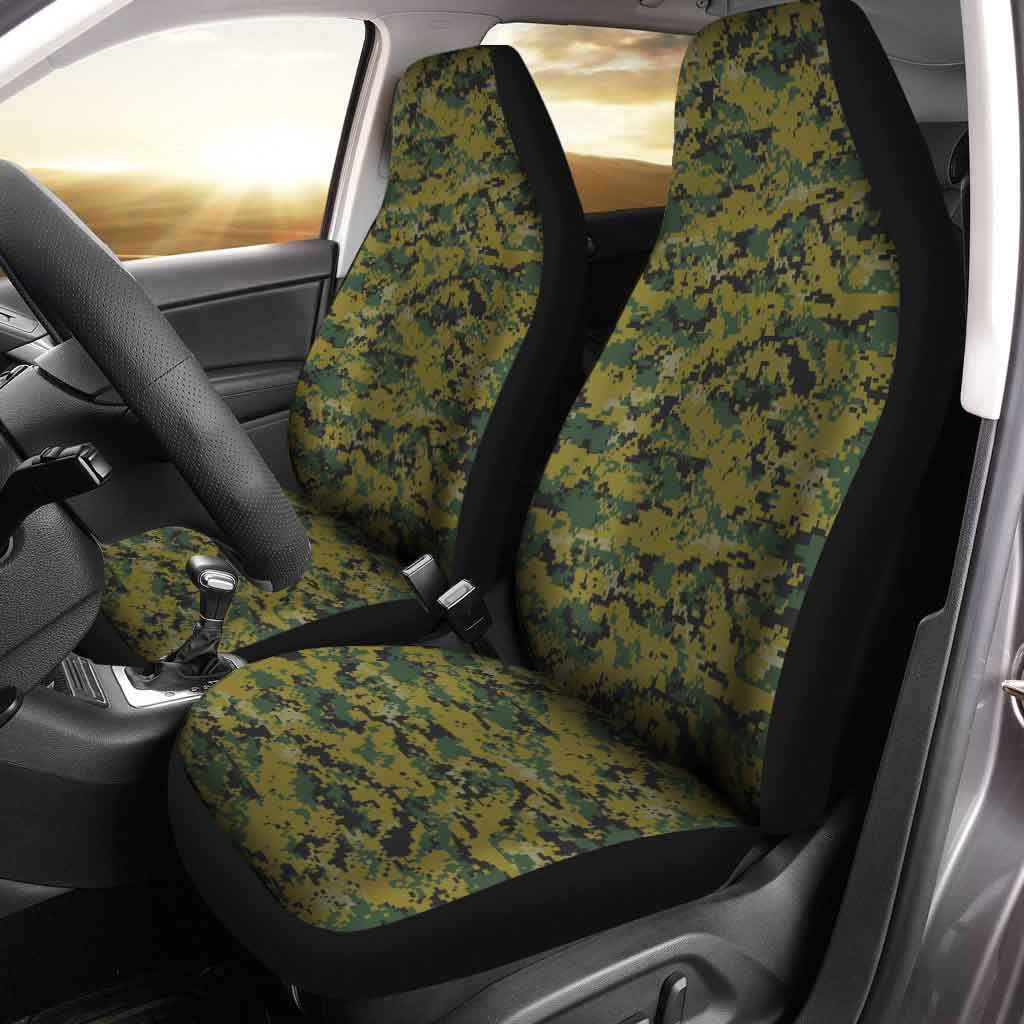 U.S Air Force Car Seat Covers Custom Camouflage US Armed Forces - Gearcarcover - 1