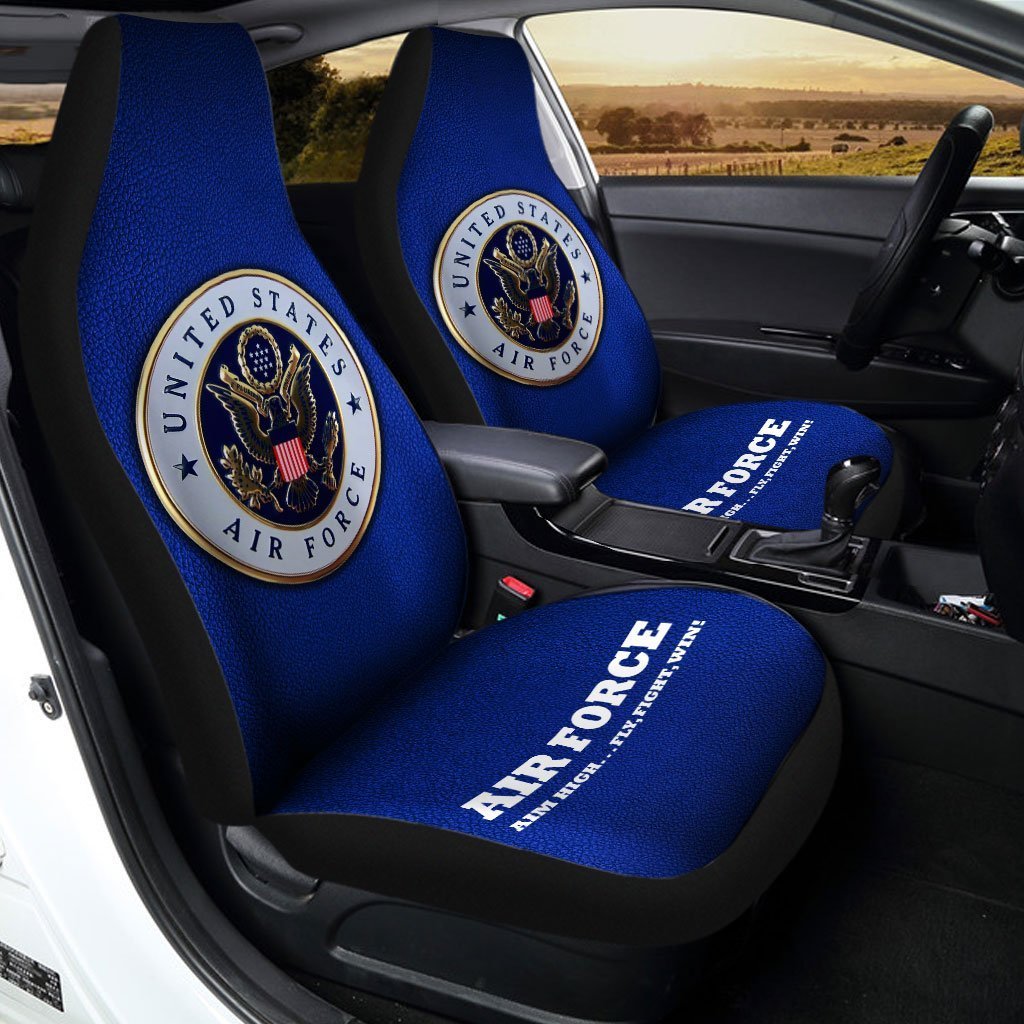U.S Air Force Car Seat Covers Custom Emblem Car Accessories - Gearcarcover - 2