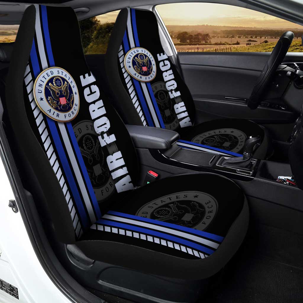 U.S Air Force Car Seat Covers Custom Military Car Accessories - Gearcarcover - 2