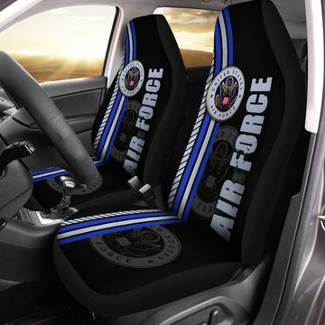 U.S Air Force Car Seat Covers Custom Military Car Accessories - Gearcarcover - 1