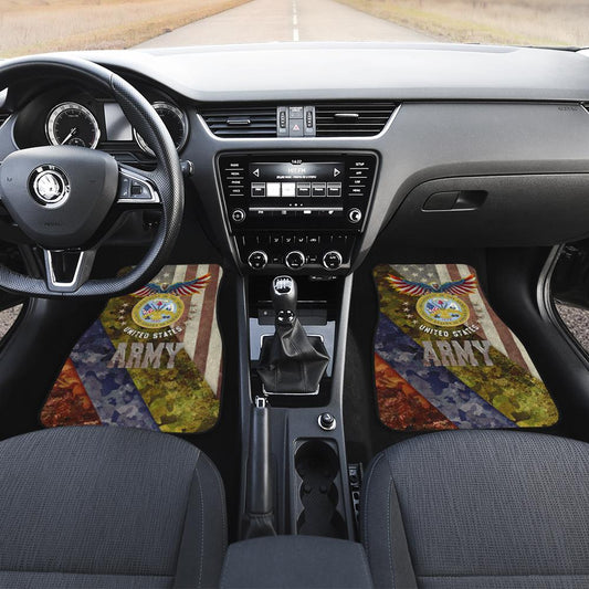 U.S Army Car Floor Mats Custom Camouflage Car Accessories - Gearcarcover - 2