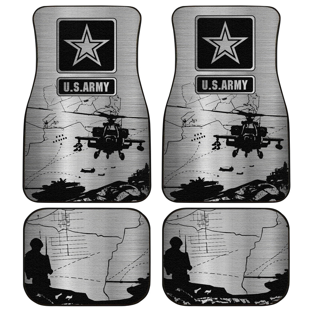 U.S Army Car Floor Mats United States Army Car Accessories - Gearcarcover - 1