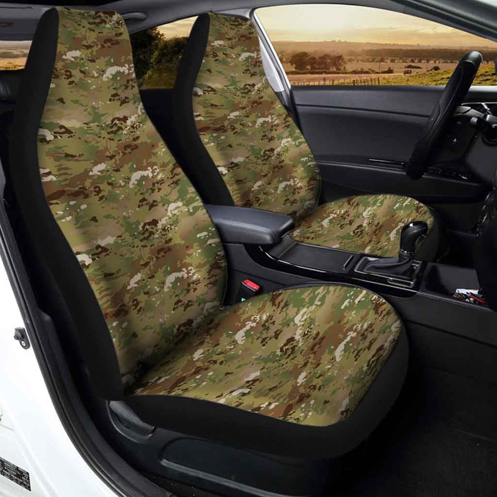 U.S Army Car Seat Covers Custom Camouflage Car Interior Accessories - Gearcarcover - 2