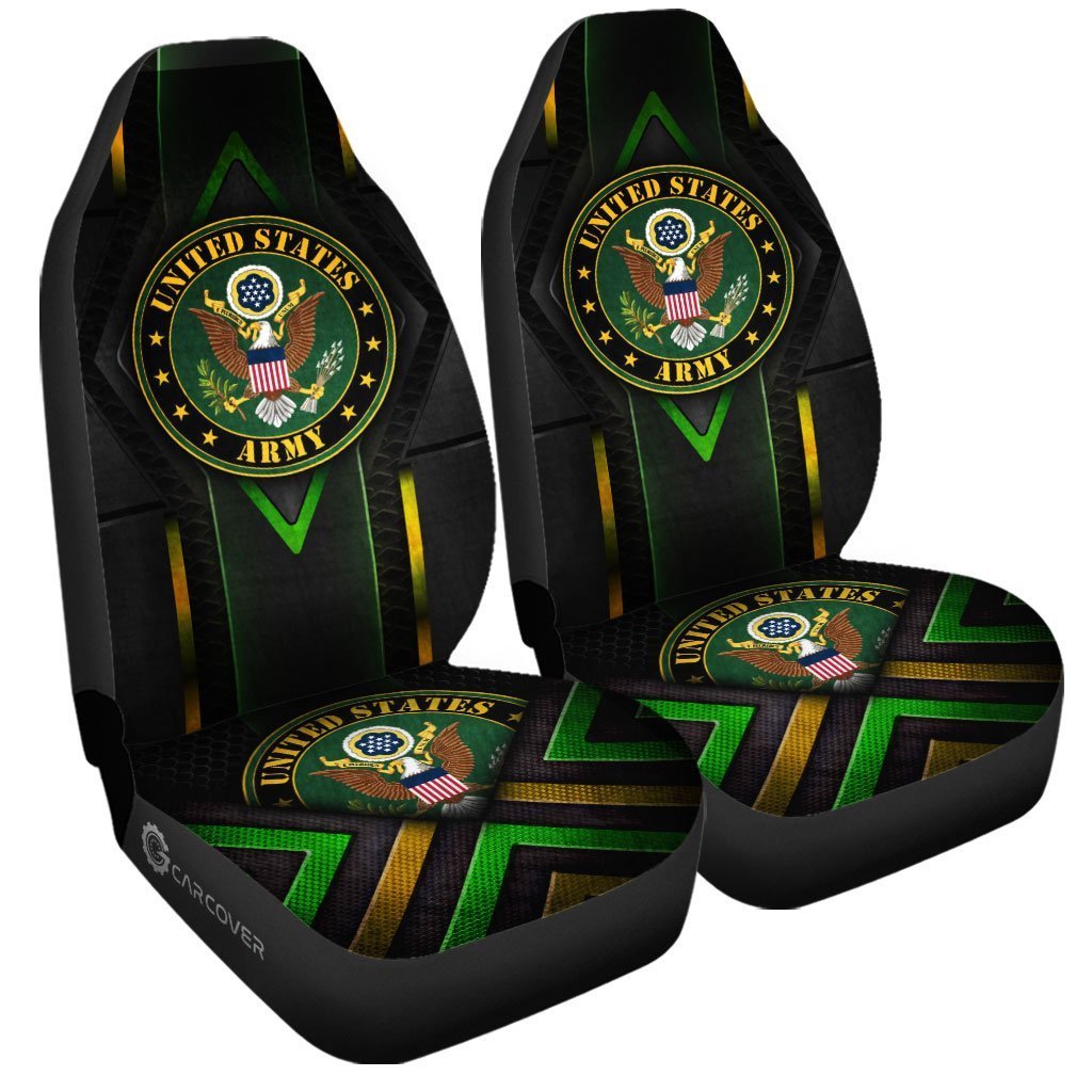 U.S Army Car Seat Covers Custom Military Car Accessories For Army - Gearcarcover - 4