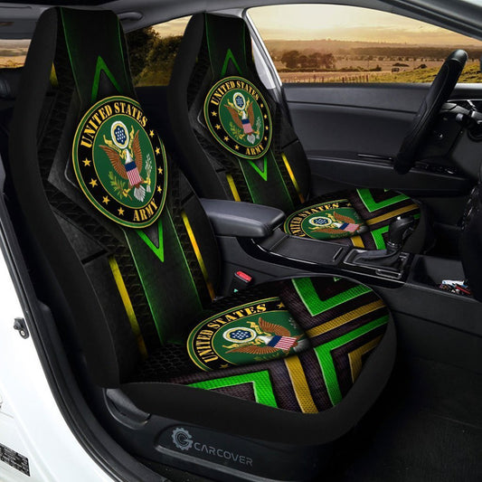 U.S Army Car Seat Covers Custom Military Car Accessories For Army - Gearcarcover - 1