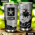 U.S Army Custom Military Tumbler Stainless Steel Vacuum Insulated 20oz - Gearcarcover - 3