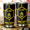 U.S Army Veterans Tumbler Cup Custom US Military Car Accessories - Gearcarcover - 3