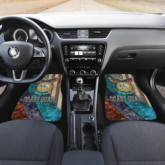 U.S Coast Guard Car Floor Mats Custom USCG Car Accessories - Gearcarcover - 2