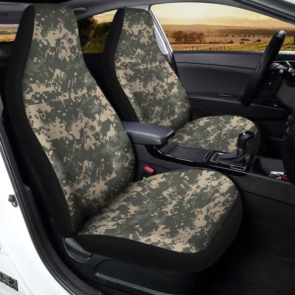 U.S Coast Guard Car Seat Covers Custom Camouflage US Armed Forces - Gearcarcover - 2