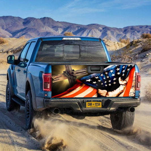 U.S Flag Truck Tailgate Decal Custom Car Accessories - Gearcarcover - 2