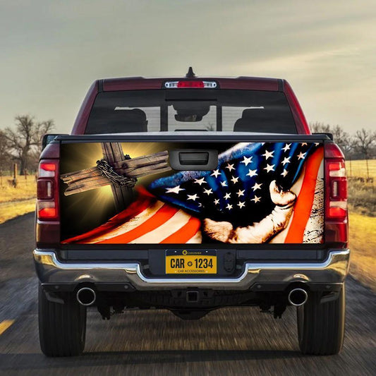U.S Flag Truck Tailgate Decal Custom Car Accessories - Gearcarcover - 1
