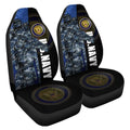 U.S Navy Car Seat Covers Custom USN Car Accessories Veteran Patriotic Gifts - Gearcarcover - 4