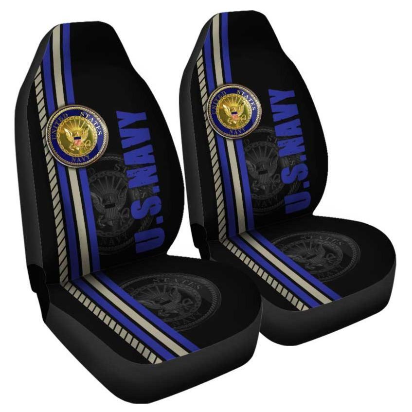 U.S Navy Car Seat Covers Custom USN Military Car Accessories - Gearcarcover - 3