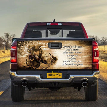 U.S Soldier Truck Tailgate Decal Custom Army Car Accessories - Gearcarcover - 1