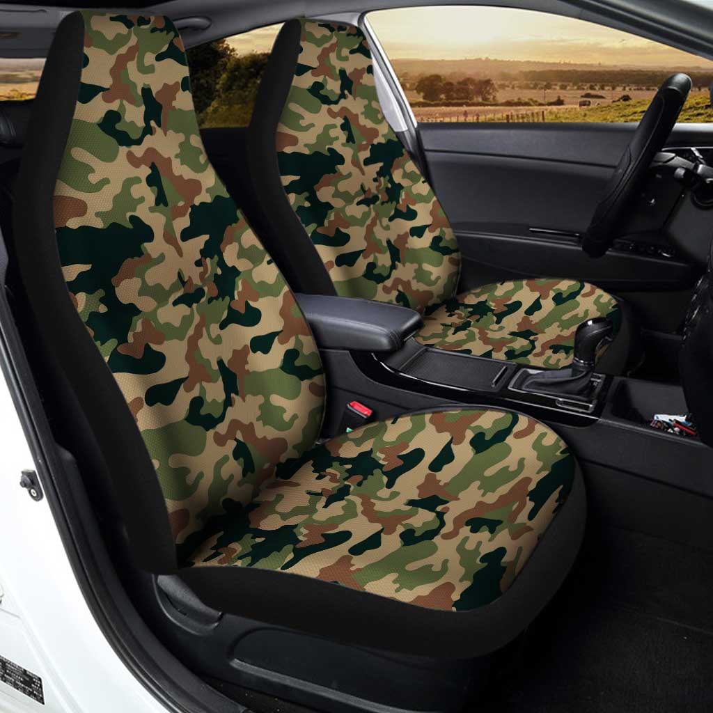 U.S Space Force Car Seat Covers Custom Camouflage US Armed Forces - Gearcarcover - 2