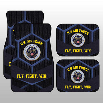 U.S. Air Force Military Car Floor Mats Custom Car Accessories - Gearcarcover - 1
