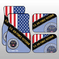 U.S. Air Force Veterans Car Floor Mats Custom United States Military Car Accessories - Gearcarcover - 1