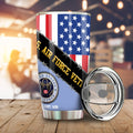 U.S. Air Force Veterans Tumbler Cup Custom United States Military Car Accessories - Gearcarcover - 1