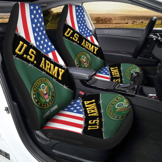 U.S. Army Car Seat Covers Custom United States Military Car Accessories - Gearcarcover - 1