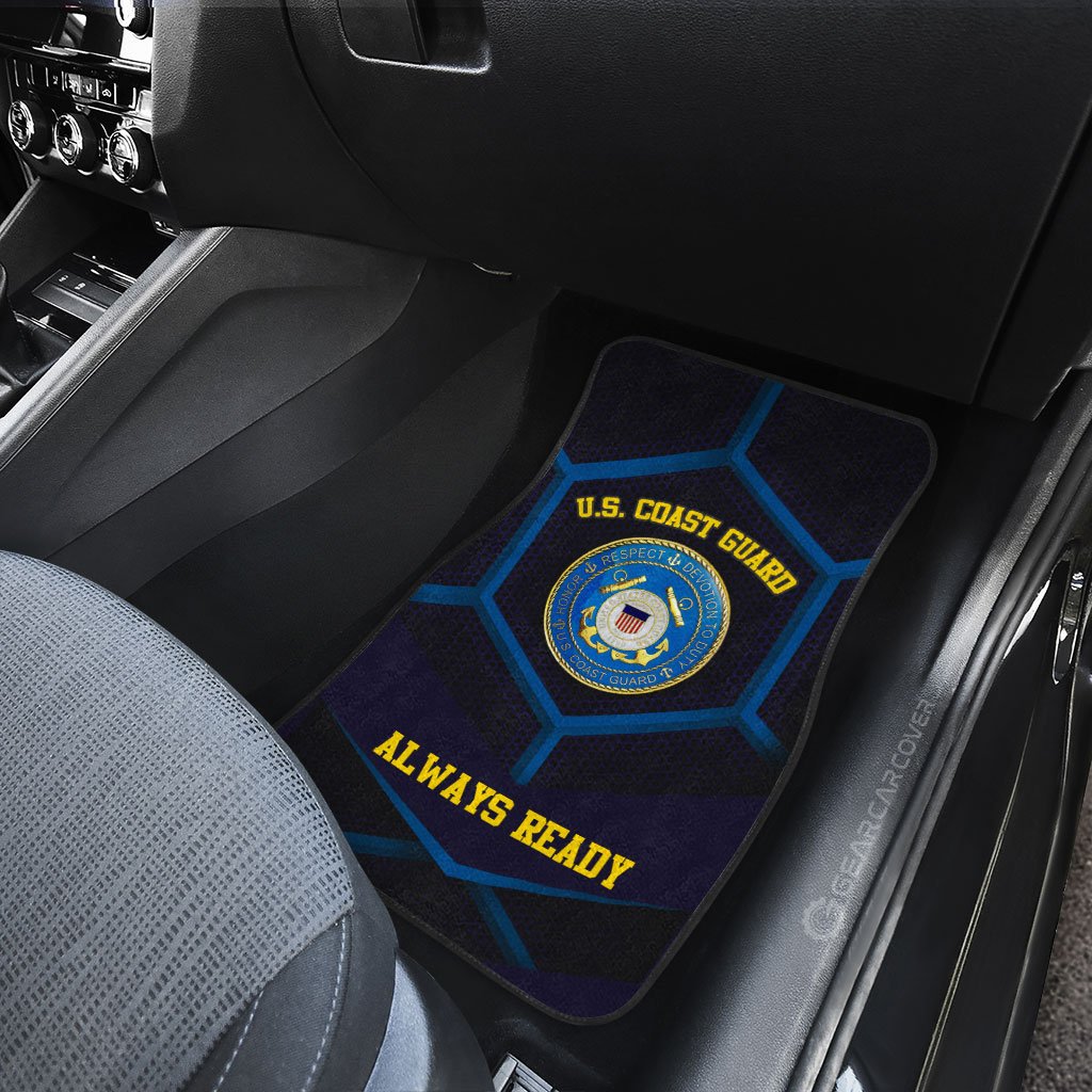 U.S. Coast Guard Car Floor Mats Custom US Military Car Accessories - Gearcarcover - 4