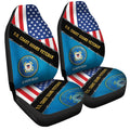 U.S. Coast Guard Veterans Car Seat Covers Custom United States Military Car Accessories - Gearcarcover - 3
