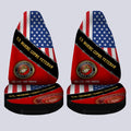 U.S. Marine Corps Car Seat Covers Custom United States Military Car Accessories - Gearcarcover - 4
