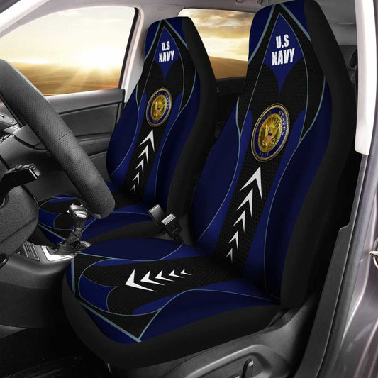 U.S. Navy Car Seat Covers Custom Military Car Accessories - Gearcarcover - 2
