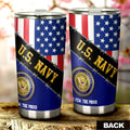 U.S. Navy Tumbler Cup Custom United States Military Car Accessories - Gearcarcover - 3