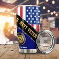 U.S. Navy Veterans Tumbler Cup Custom United States Military Car Accessories - Gearcarcover - 1