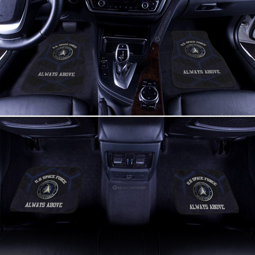 U.S. Space Force Military Car Floor Mats Custom Car Accessories - Gearcarcover - 3