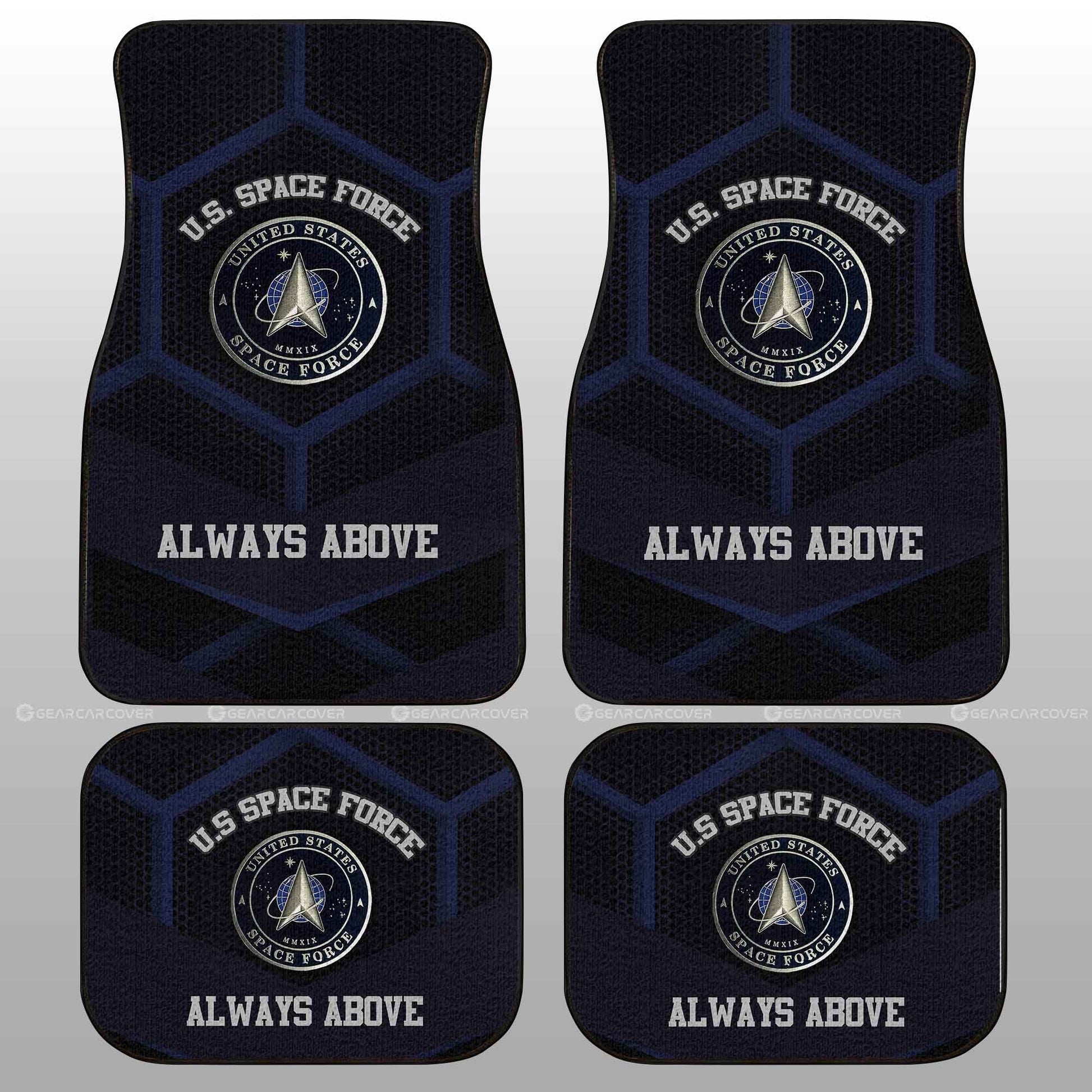 U.S. Space Force Military Car Floor Mats Custom Car Accessories - Gearcarcover - 2