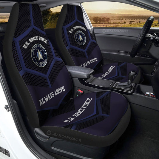 U.S. Space Force Military Car Seat Covers Custom Car Accessories - Gearcarcover - 1