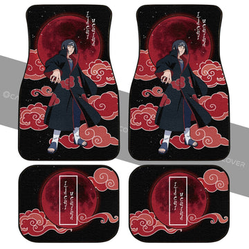 Uchiha Itachi Akatsuki Anime Car Floor Mats Custom Japan Style - Gearcarcover - 1