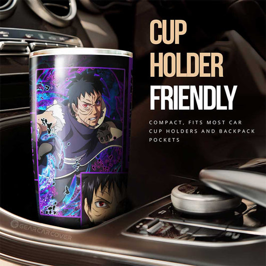 Uchiha Obito Tumbler Cup Custom Anime Car Accessories - Gearcarcover - 2