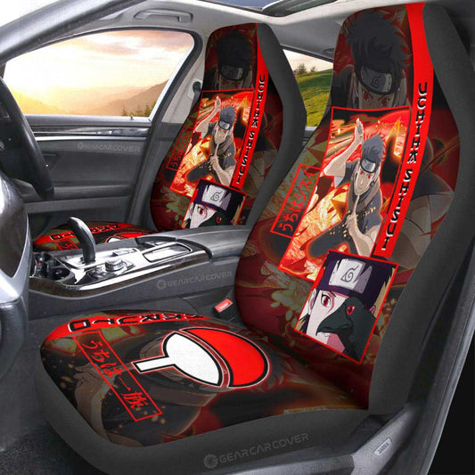 Uchiha Shisui Car Seat Covers Custom Anime Car Accessories - Gearcarcover - 2