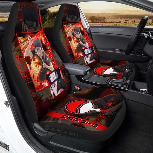 Uchiha Shisui Car Seat Covers Custom Anime Car Accessories - Gearcarcover - 1